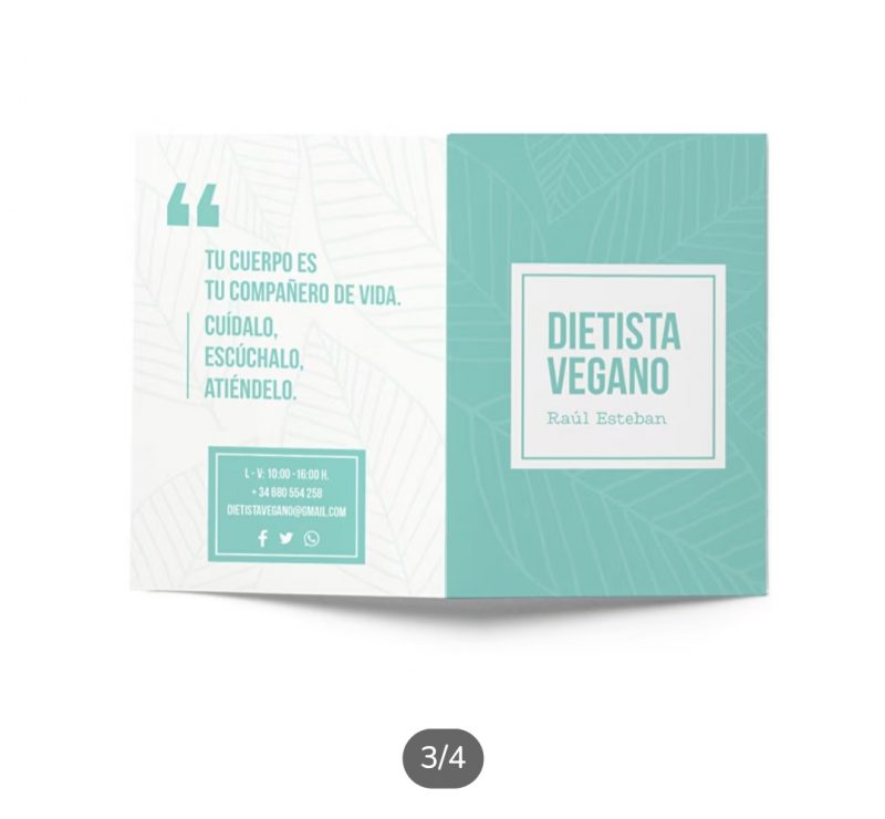 Impresión de folletos doblados dípticos y trípticos - Imagen 4