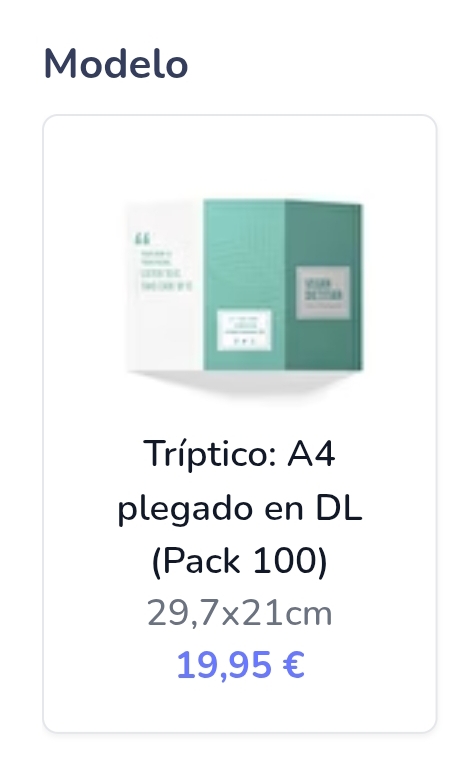 Impresión de folletos doblados dípticos y trípticos - Imagen 2