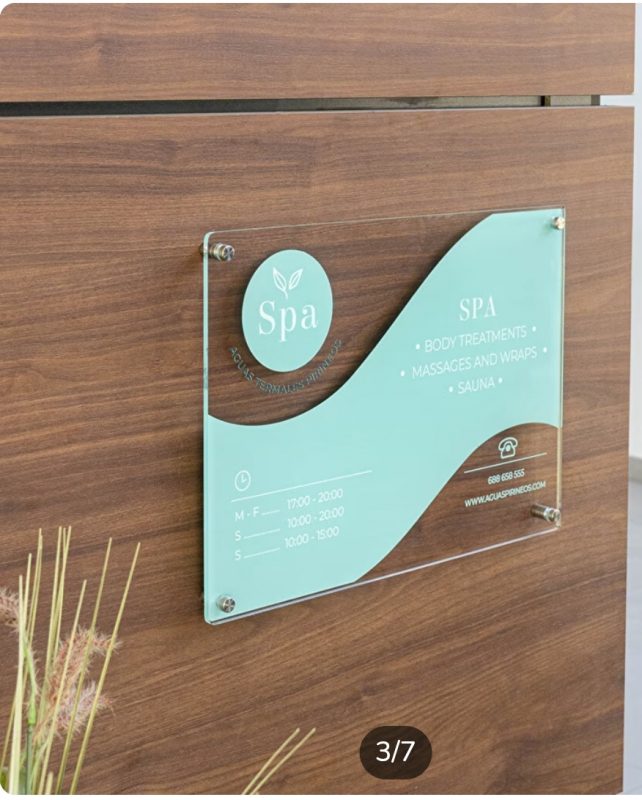 Placas de metacrilato cuadrada - Imagen 8