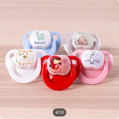 Chupetes personalizados