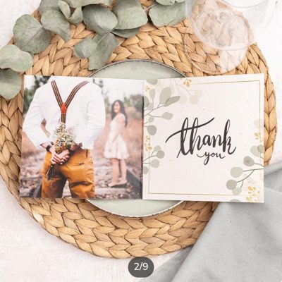 Tarjetas e invitaciones personalizadas