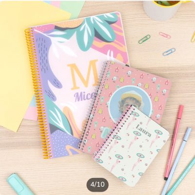 Cuadernos personalizados