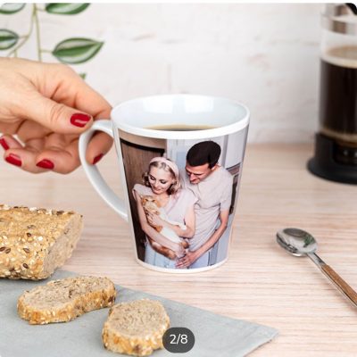 Taza cónica personalizada