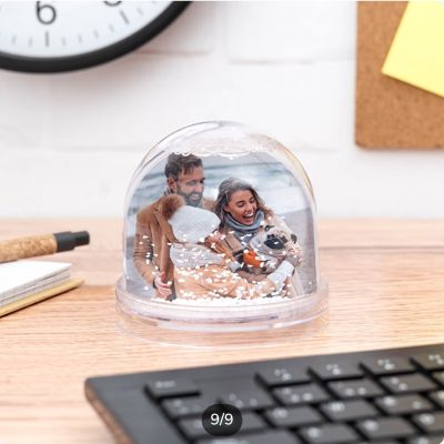 Bola de corazones, nieve o estrella personalizada