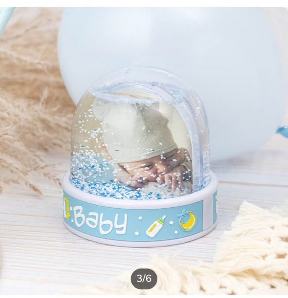 Bola de nieve Baby personalizada - Imagen 3
