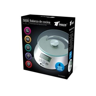 BALANZA DE COCINA DIGITAL, 5KG DE CAPACIDAD. THULOS TH-DS8001