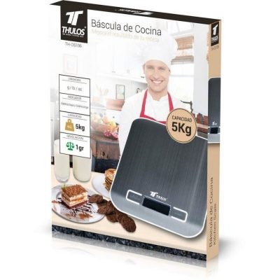 BALANZA DE COCINA DIGITAL, 5KG DE CAPACIDAD TH-DS106