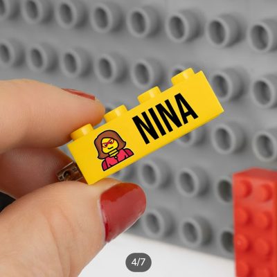 Llavero Blocks madera personalizado