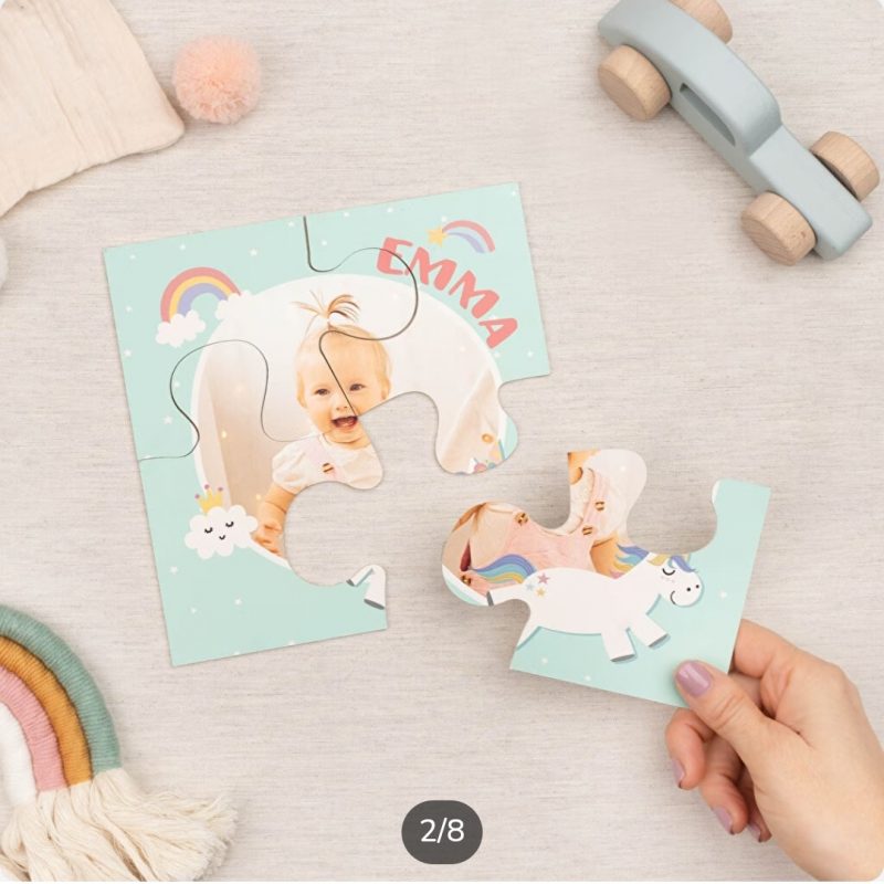 Puzzle personalizado infantil 4 piezas - Imagen 3