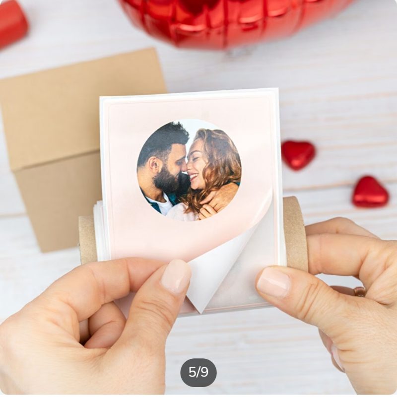 Etiquetas en rollo rectangular 4x7 cm. - Imagen 5