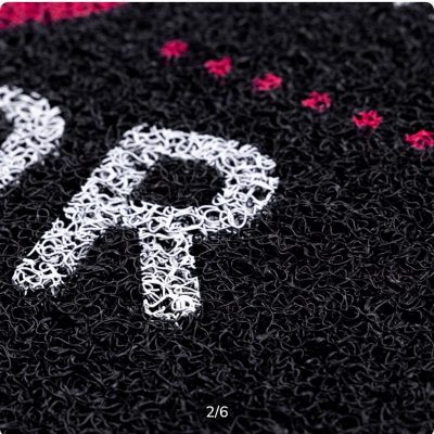 Felpudo de rizo personalizado