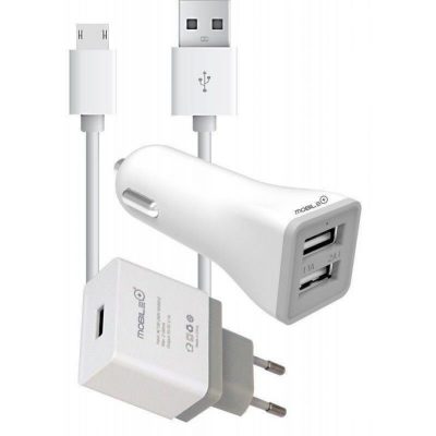 CARGADOR RED Y COCHE PARA SMARTPHONE 2 EN 1 MB-1002