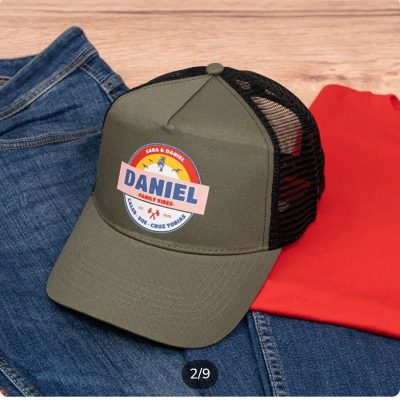 Gorra trucker adulto personalizada