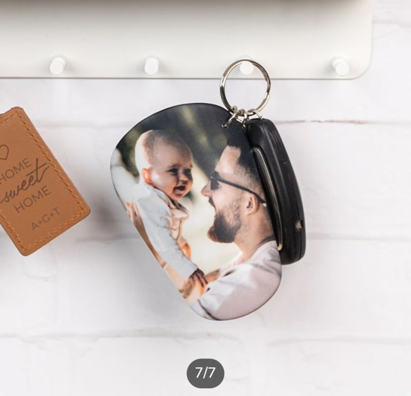 Llavero espinillera personalizado