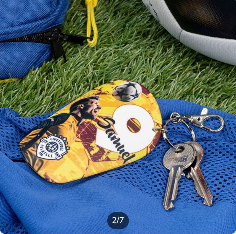 Llavero espinillera personalizado - Imagen 2