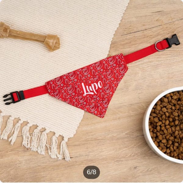 Pañuelo bandana personalizado para perro - Imagen 5