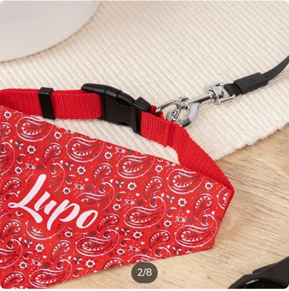 Pañuelo bandana personalizado para perro - Imagen 2