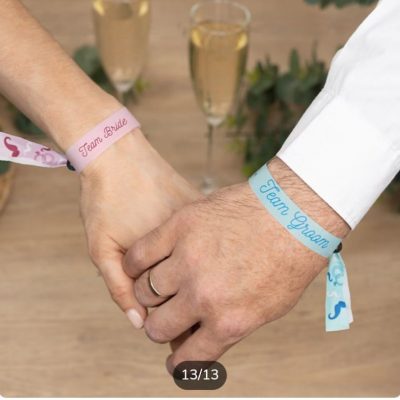 Pulseras de tela personalizadas