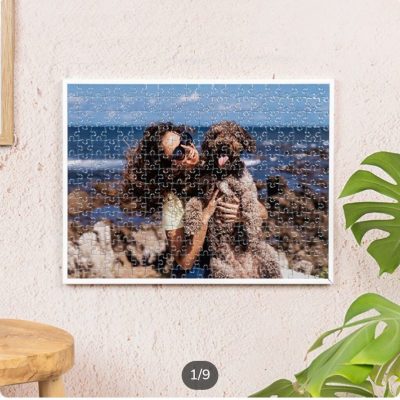 Puzzles rectangulares de cartón personalizados