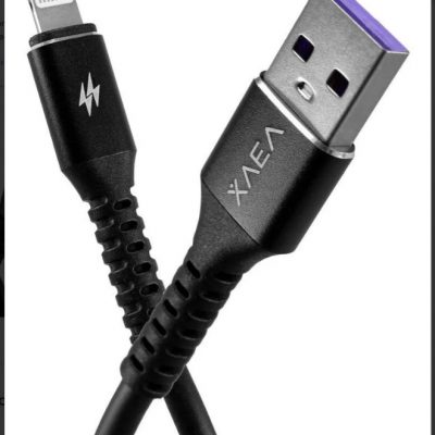 Cable Xaea Carga Rápida 4.4 Usb-a Para Iphone Negro