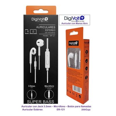 Auricular movil c/micro er-121
