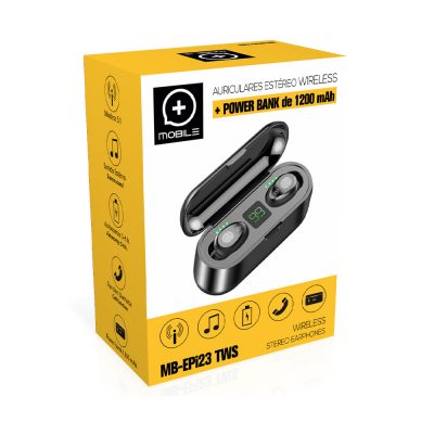 Auriculares estéreo wireless MOBILE+ MB-EPi23