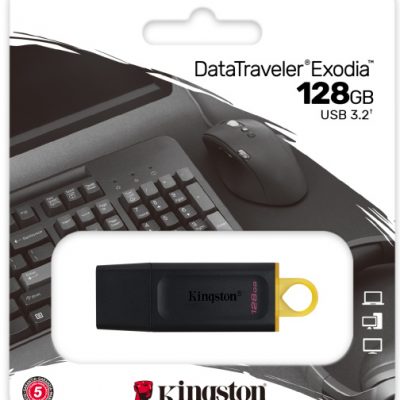 Pen Drive Kingston DataTraveler Exodia 128GB USB 3.2