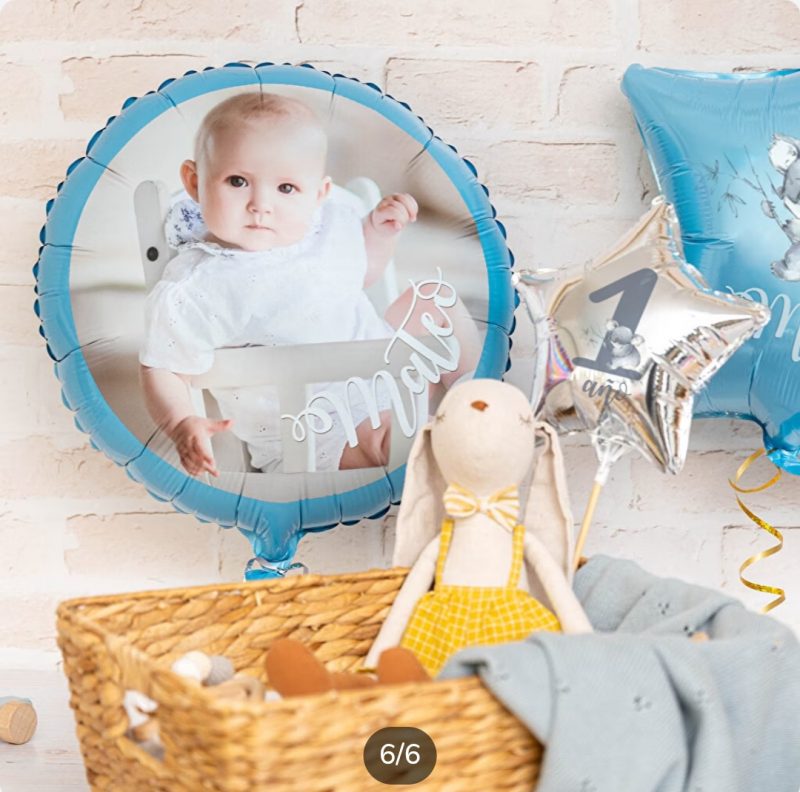 Globo foil redondo 45 cm. personalizado