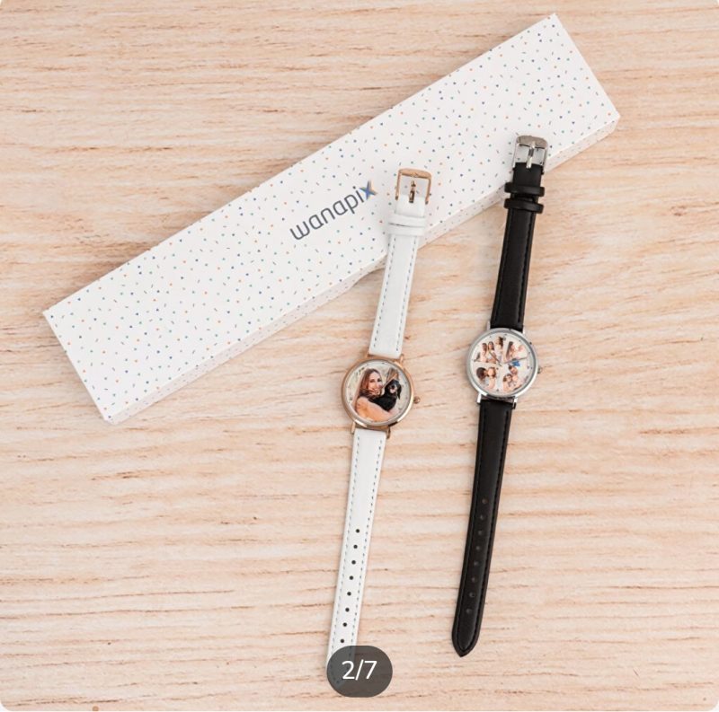 Reloj de pulsera personalizado de polipiel para mujer - Imagen 2