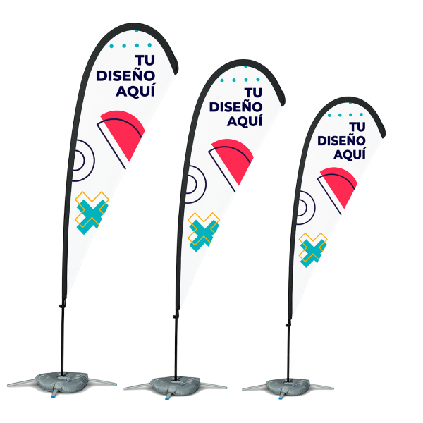 Fly banners y mástiles personalizados de Grupo MAVI